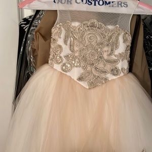 Miniature Bride dress/ flower girl